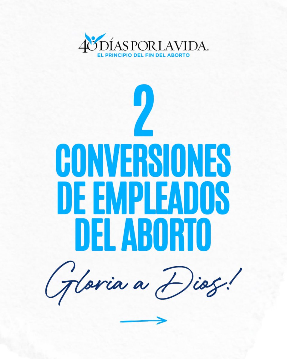 40DXLV's tweet photo. Ya tenemos los resultados finales de la Campaña de Cuaresma 2026!

Un turno de oración en tu campaña local es cuestión de vida o muerte. Gracias por decir sí y colaborar en el plan de Dios para salvar vidas y almas 
💙🙏 https://t.co/GypDT7oKJF