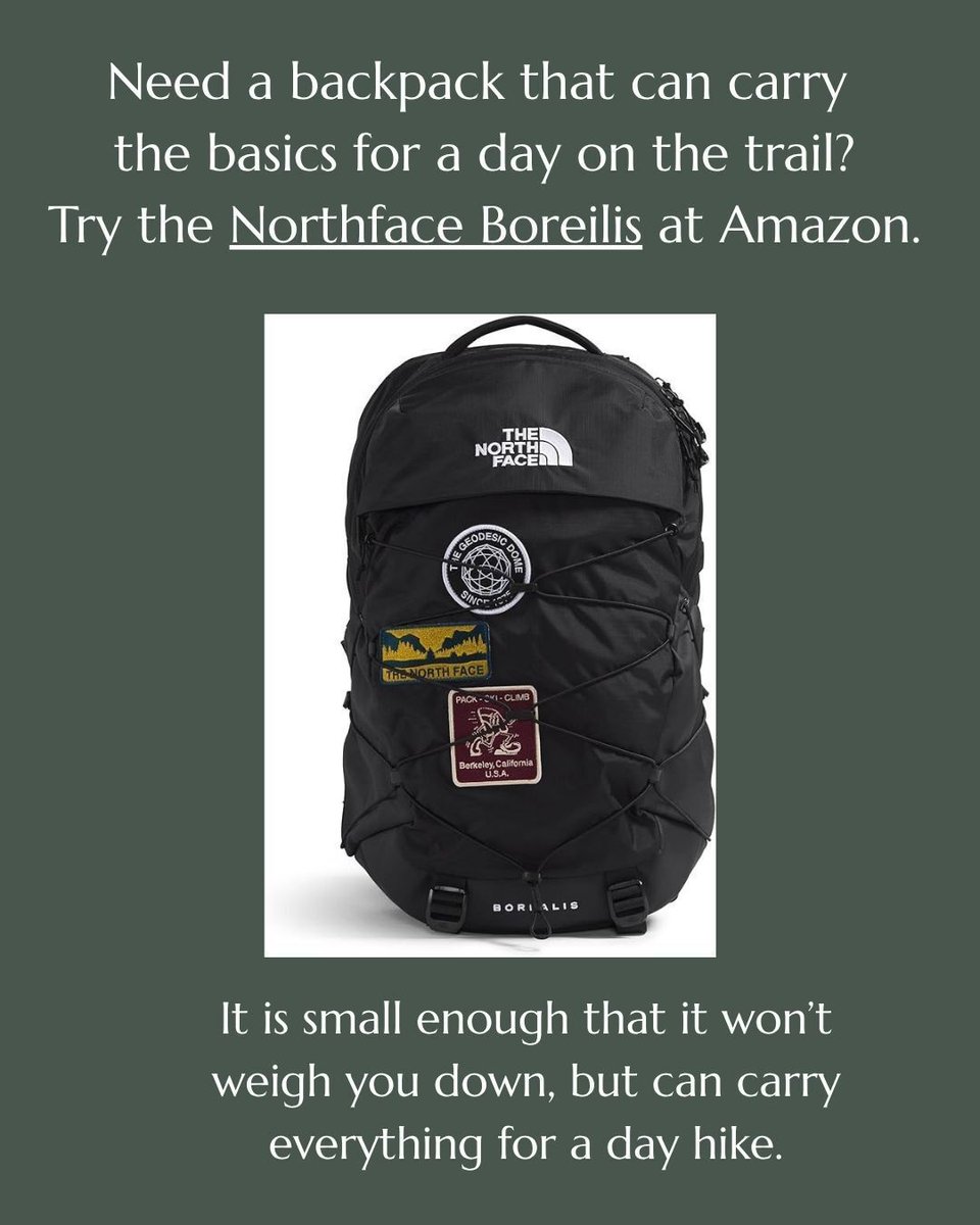 Hiking357's tweet photo. The North Face Borealis makes a handy day pack for a morning or afternoon hike. 
#hiking #camping https://t.co/fRS3JJxSD1