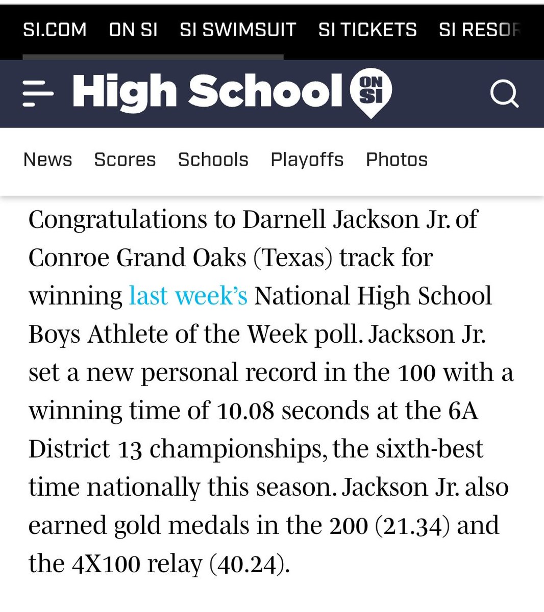 Darnell Jackson Jr tweet media
