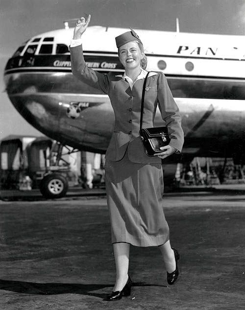 francewitch's tweet image. More #cabincrew photos, from long ago...#aviation #AviationHistory #airhostess