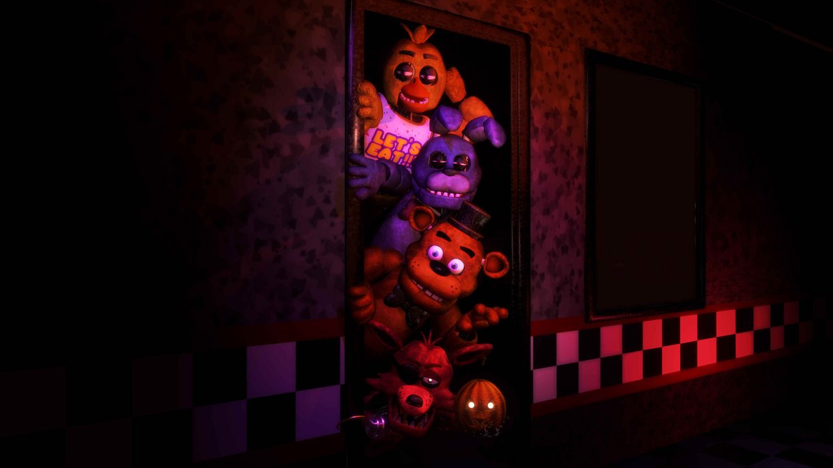 BlurryIsMe_'s tweet image. That one Kosperry FNAF artwork but in 3D

#FNAF #fnaffanart #b3d #blender