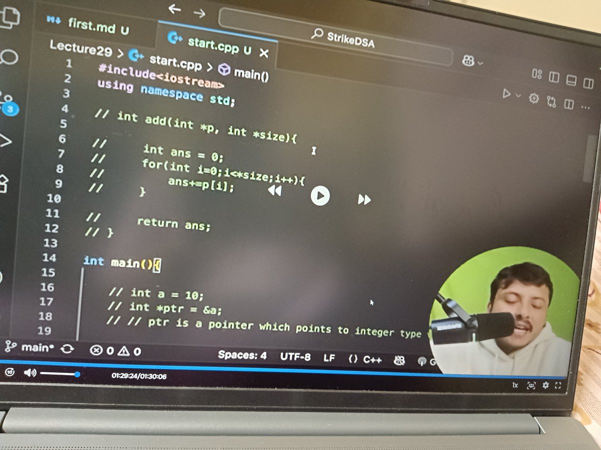 Shrii_6's tweet image. Day 7-9
Hopefully this time .. consistency and me are frnds 🧿
#100DaysofCode