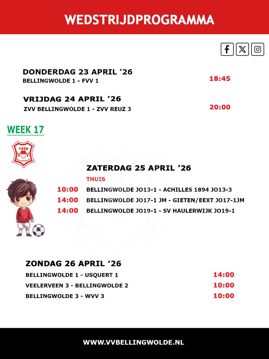 vv Bellingwolde tweet media