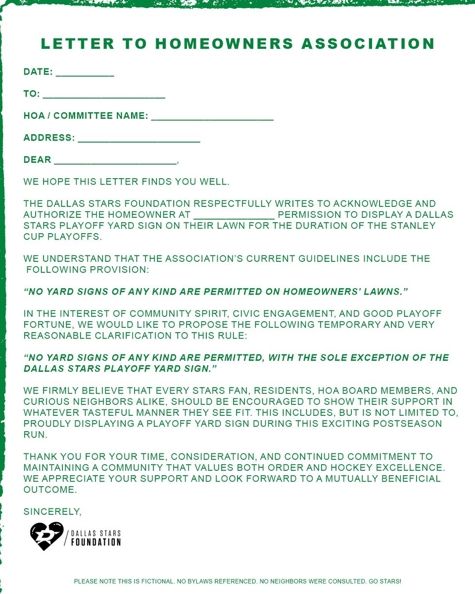 Dallas Stars Foundation tweet media