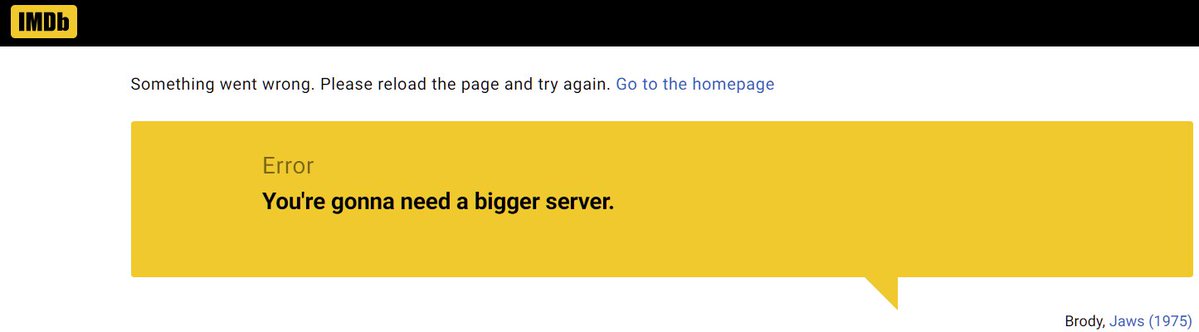 inMikeRotch's tweet image. #IMDb down? Guess my movie night playlist just switched to 'mystery mode' 🎬🔍🤔✨ Anyone else stranded?