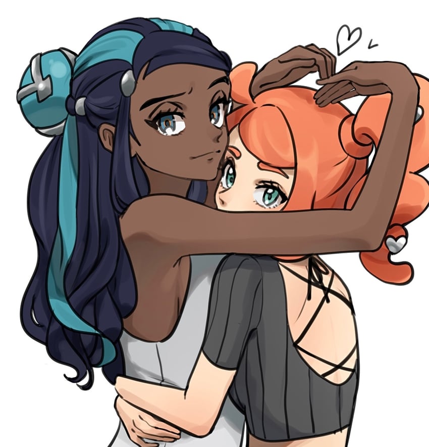 Nessa & Lusamine 💙💛 🔞 RP tweet media