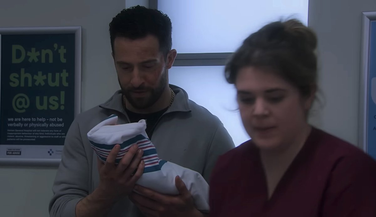 when you’re holding your ex step daughters new baby but you actually might be the biological father because you slept with her gran behind her husband who is also your aunties brothers back <3