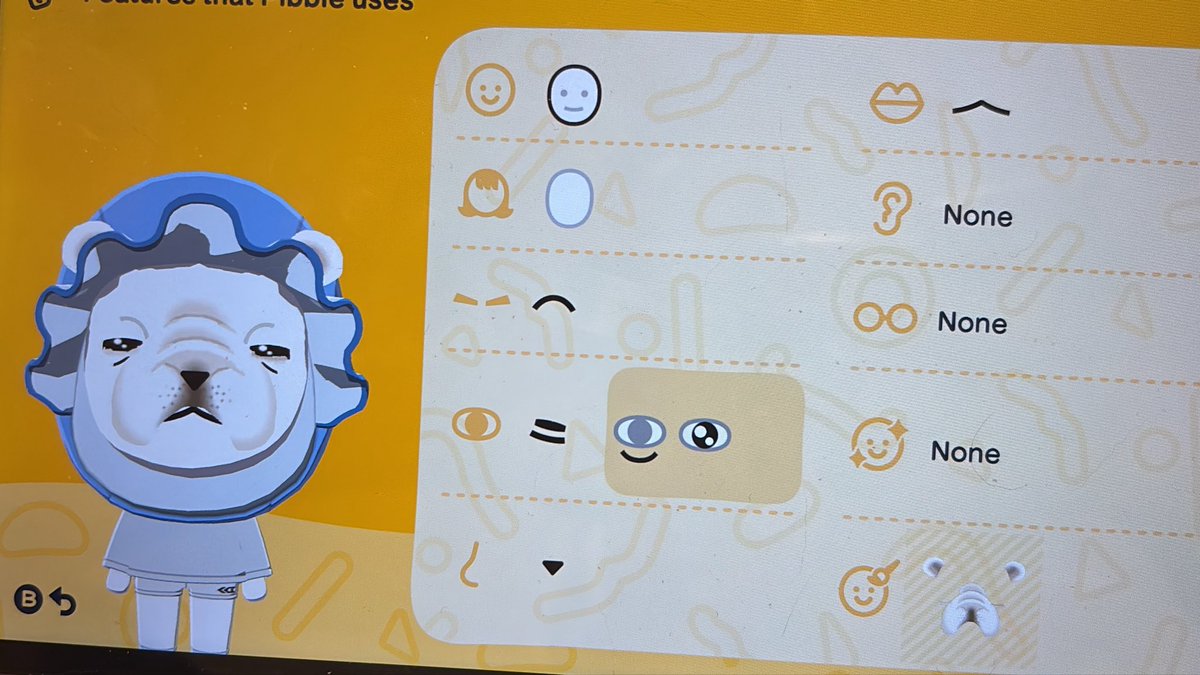 face parts for those wanting their own pibble