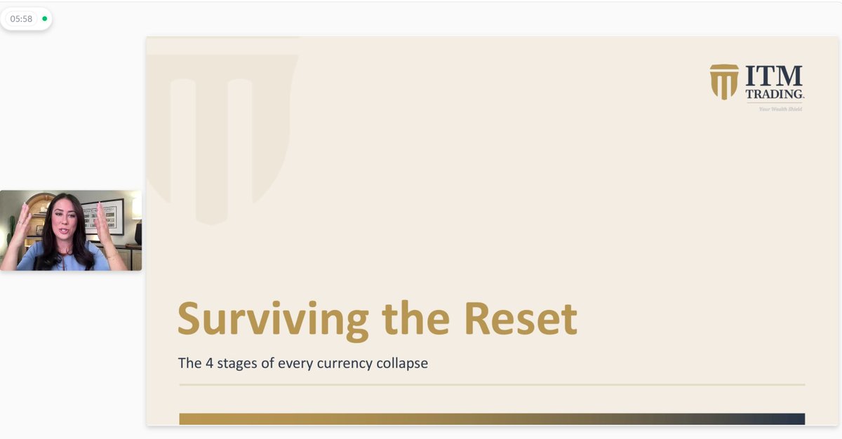 pak_investor's tweet image. @ITMTrading #webinar on "Surviving the Reset" 
@taylorkenneyitm 

#gold #silver #XAU #usdollar