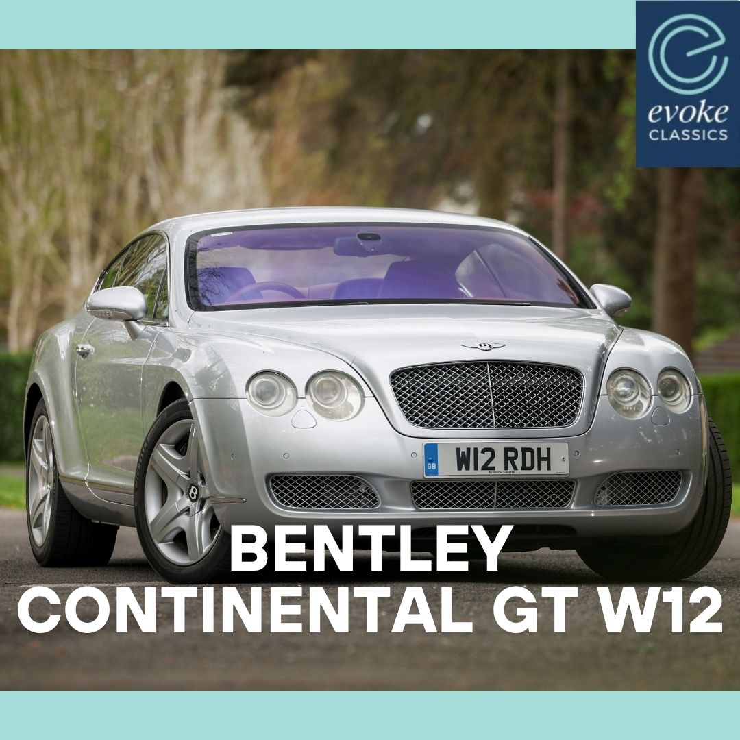 EvokeClassics's tweet image. LIVE AT AUCTION
2004 Bentley Continental GT W12
evoke-classics.com/auction/#/lots…
Classy colour combination
Owned by our vendor since April 2013
Garage kept &amp;amp; used lightly over the last few years
Last serviced in 2025 less than 1,000 miles ago
#Bentley #ContinentalGT