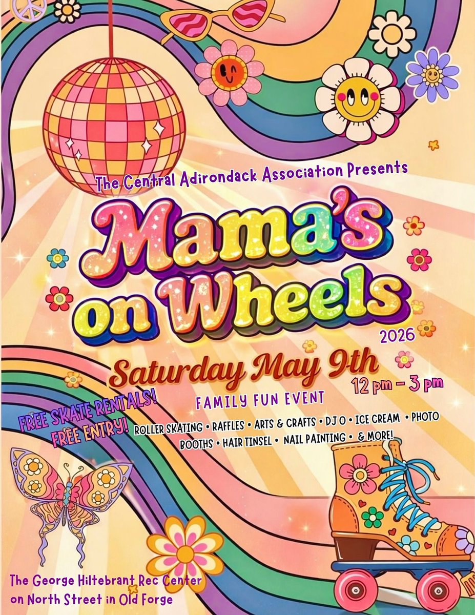 ExpOldForge's tweet photo. Save the date! 🛼🌸 Join us on Saturday, May 9th, from 12-3 PM for a Mother’s Day Roller Skate Party. We’ll be rollin’ fast, rockin’ out, &amp; spinnin’ on the rink!

Grab your skates, moms, &amp; roll with us! 💐

Learn More: https://t.co/9BmfYKXFry https://t.co/ofgTSS0Fcx