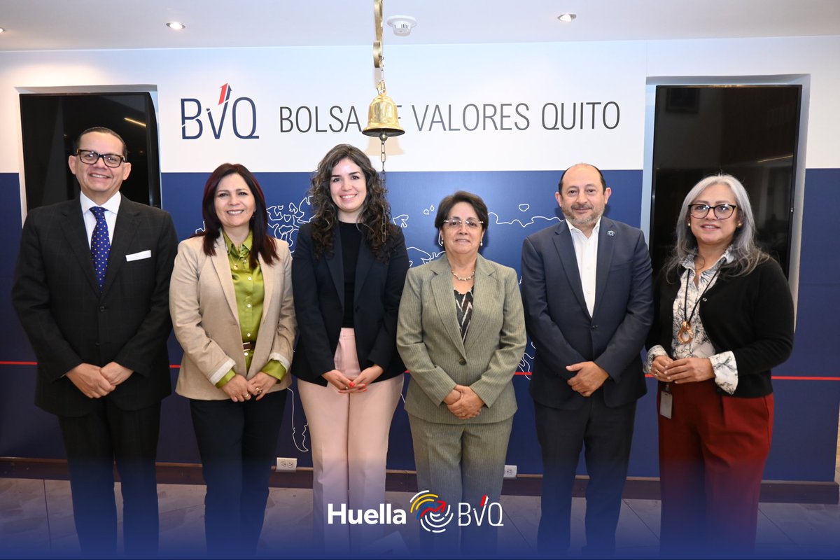 valoresbvq's tweet photo. 📈 La Bolsa de Valores Quito, la Bolsa del Ecuador 🇪🇨, se suma al Clúster Financiero del Ecuador desde el 20 de abril.
Impulsamos la colaboración 🤝 para fortalecer un sistema financiero más inclusivo, innovador y dinámico. 💼✨
#HuellaBVQ #BVQLaBolsadelEcuador #ClusterFinanciero https://t.co/V2jUiCph6Z