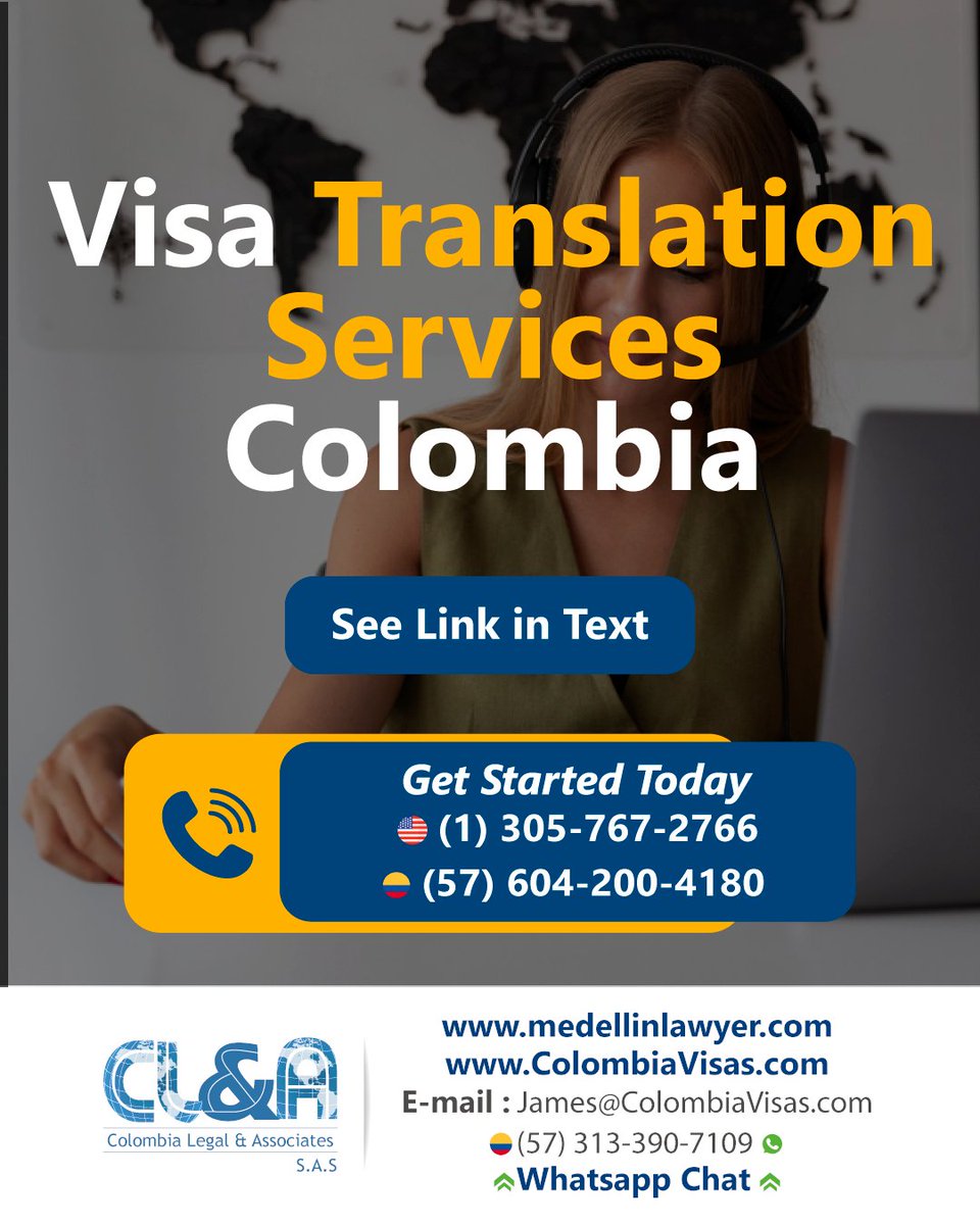 VISADOS's tweet photo. Make sure every document meets official standards the first time.

📲 Contact us today for fast, certified translation services that comply with Colombia visa requirements and keep your application on track. https://t.co/YkN1oFu4f0 https://t.co/i4IOYZKJnG