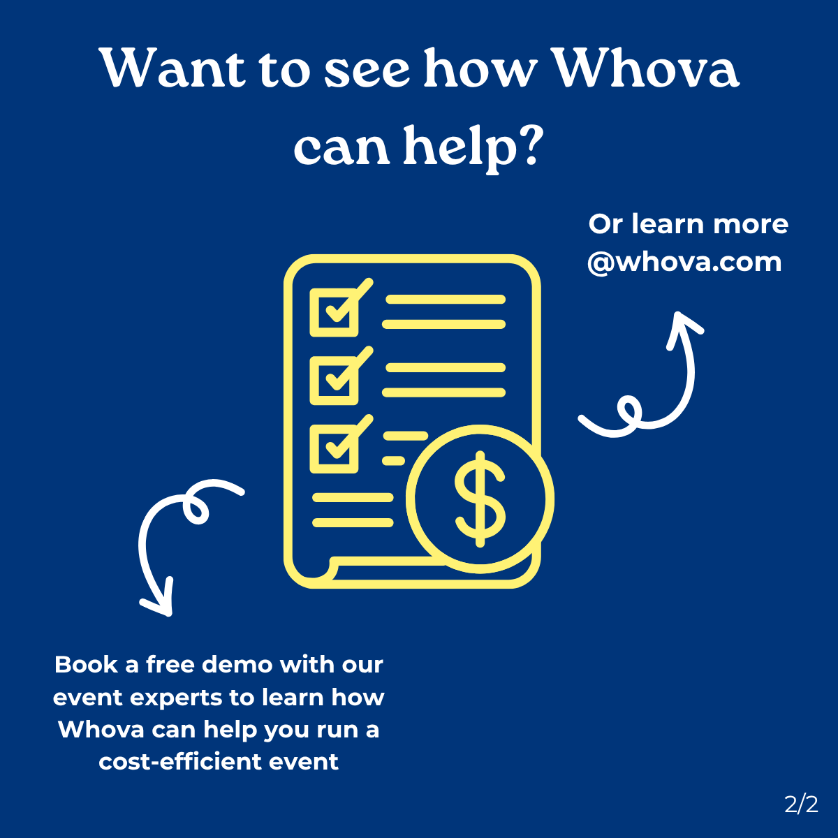 Whova tweet media
