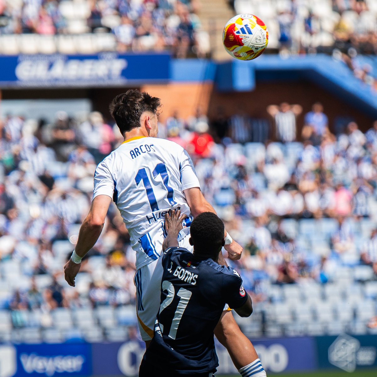 recreoficial's tweet photo. 💙 Momentos captados en una nueva victoria en nuestra casa, así se vivió el #RecreMelilla en fotos 📸

#DondeElFutbolEmpieza #DecanoDelFutbolEspañol https://t.co/Q65PmQ4XhE