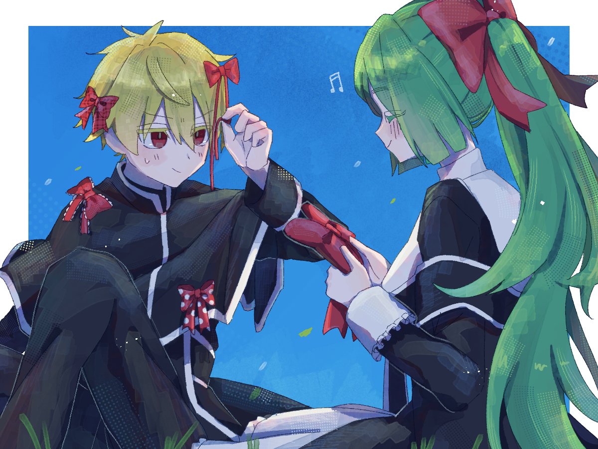 鰯と柊
1陣と2陣支援絵です🐟🌿