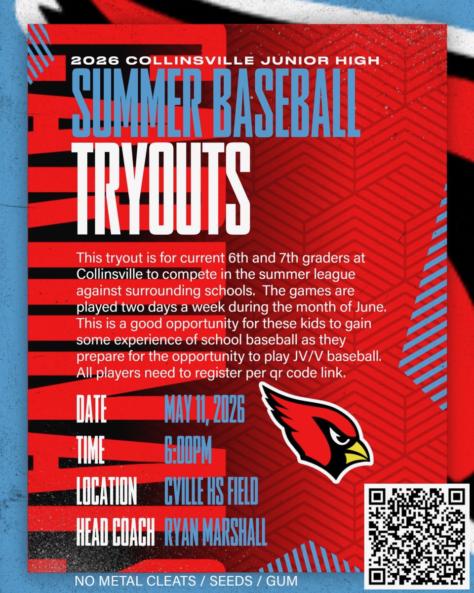 Collinsville Cardinal Baseball tweet media