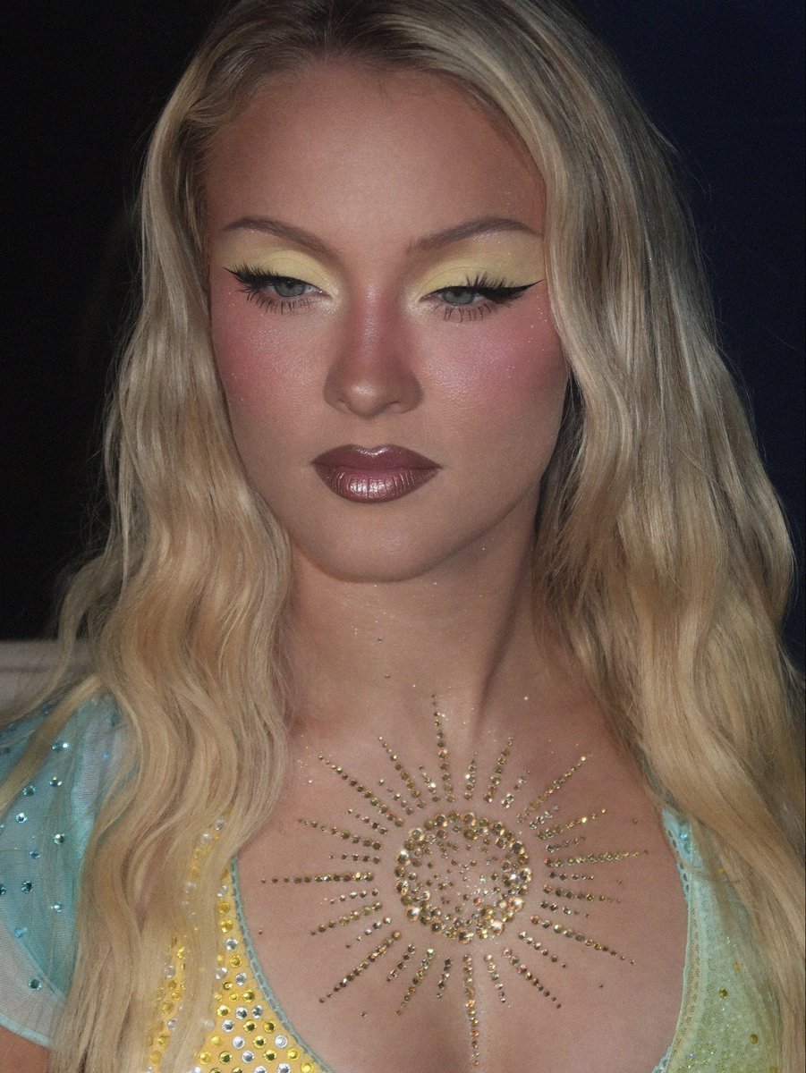 Makeup by Sophia Sinot on Zara Larsson