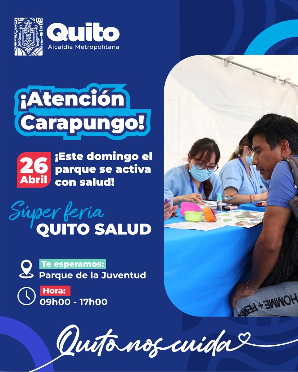 Secretaría de Salud Quito tweet media