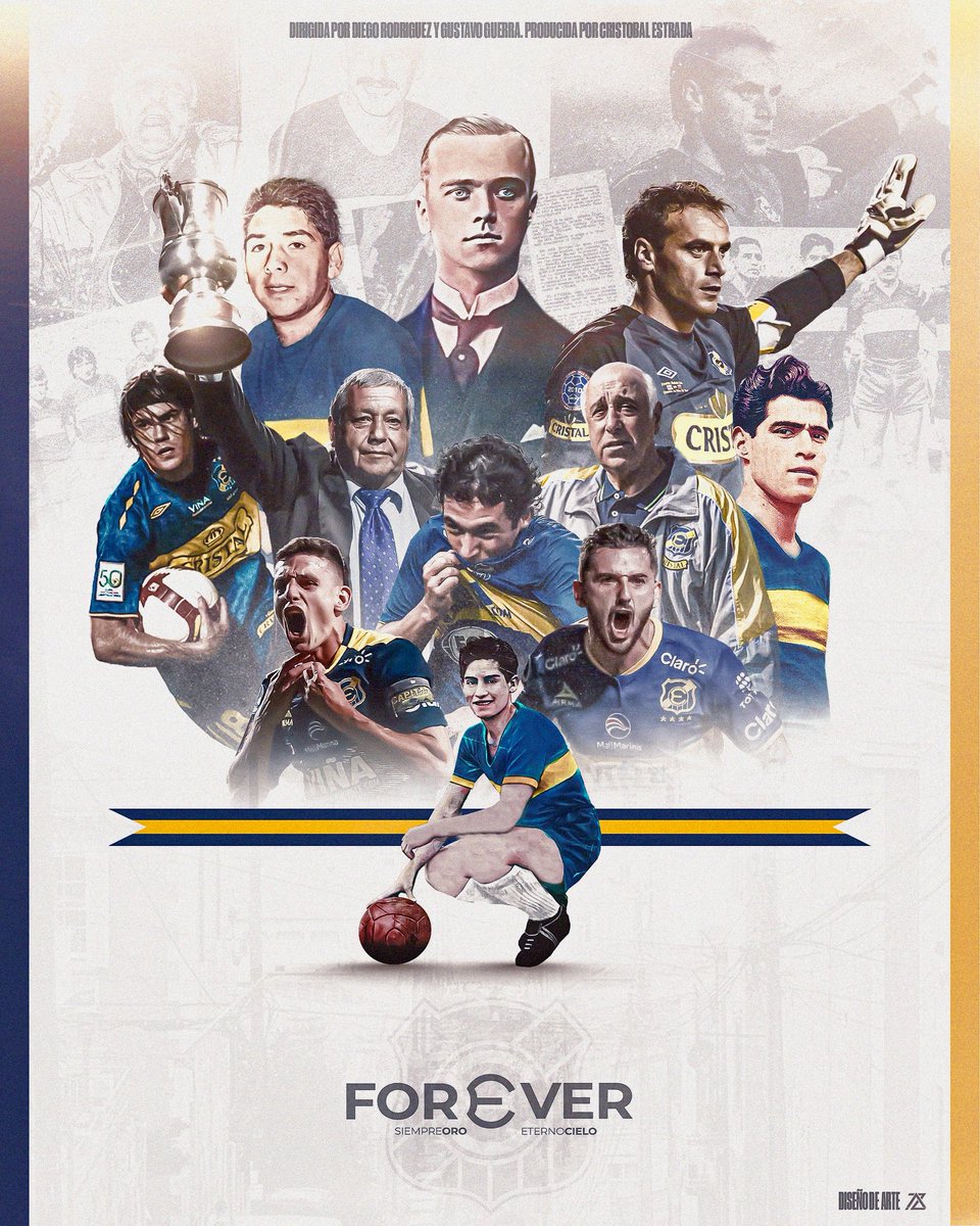 dierodriguezh's tweet photo. ¡”FOREVER”, TOP 10 DE AMÉRICA 🫂😍💛💙!

Hoy me llegó un correo de @AipsAwards para informar que “Forever, La Serie” quedó en el sexto puesto del ranking de los Mejores Documentales de América 2025 🎥. 

Tremendo reconocimiento a una serie que solo tiene como objetivo revalidar la historia grande de Everton de Viña del Mar 😍💛💙.

Y obviamente super importante agradecer el trabajo de Gustavo Guerra, Geovanny Cosmelli, Cristóbal Estrada y Álvaro Lizama en todo el proceso. Gracias a ellos, “Forever” salió adelante 🫂.