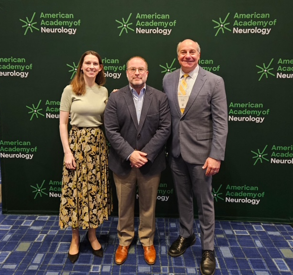 DavidLewisPerez's tweet photo. Grateful for the opportunity to speak on Functional Neurological Disorder at the 2026 #AANAM alongside Curt LaFrance &amp; Sara Finkelstein. Part of the content covered included highlighting the @GreenJournal @AANmember practice guideline on the management of functional seizures. https://t.co/gkiXhNlwZ5