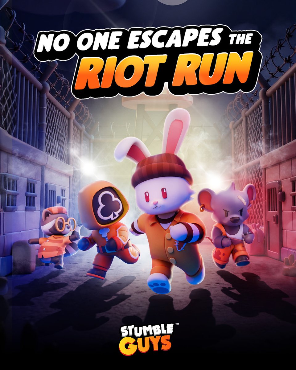 StumbleGuysGame's tweet photo. Can you outrun the madnessβ¦ or will you get caught in the riot? ππ₯
πββοΈ Jump in now and prove youβve got what it takes
π https://t.co/4pqeqUFzYB
#StumbleGuys #RiotRun https://t.co/h5WZlvZDvF