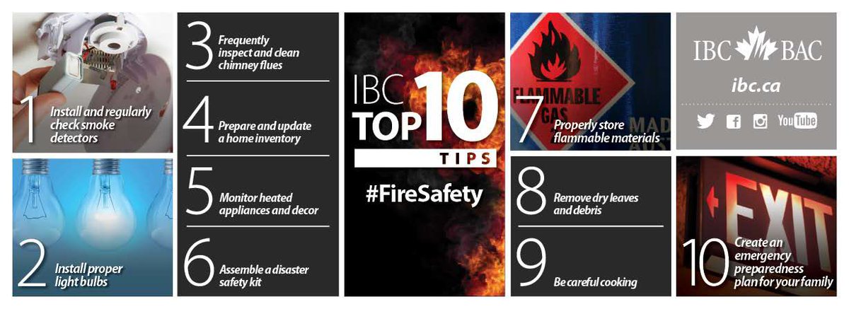 PeaceHillsIns's tweet image. Check out these top tips from the @InsuranceBureau that highlight steps families can take to help protect themselves, their homes, businesses and vehicles from fire damage.

#InsuranceTips #TipTuesday #Insurance101 #FireSafety #SafetyTips