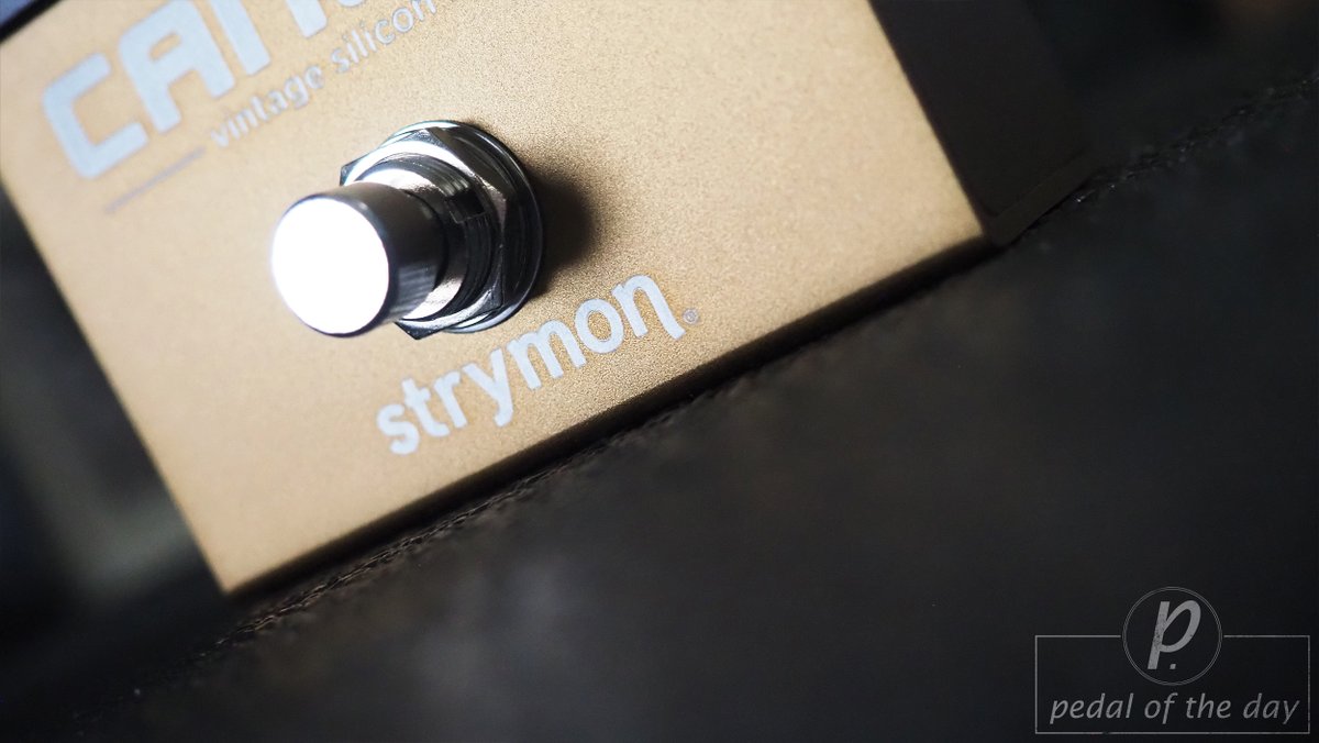 pedaloftheday's tweet photo. Our 2nd new release in as many days comes from @strymon - here's the latest 'Series A' pedal, the Canoga Vintage Silicon Fuzz!! All analog, all business, plug-n-play, sounds amazing - demo &amp; review out NOW, cheers!

https://t.co/tgi05bn4dO

https://t.co/z2WUIV2MfX 

#guitarpedals https://t.co/0LWmgoHNxj