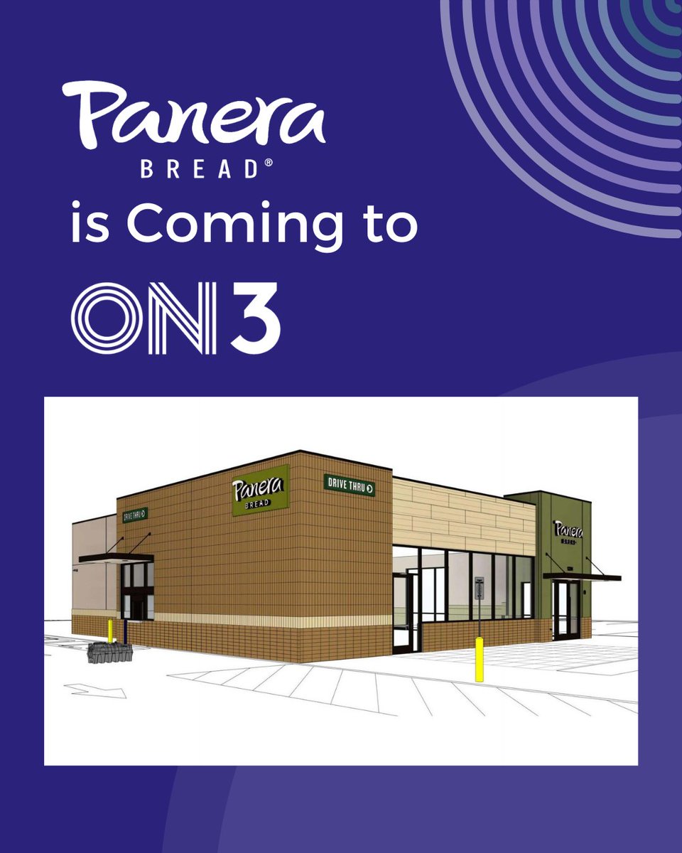 We’re excited to welcome @PaneraBread to the #ON3 campus!
Learn more>> ow.ly/Ajm450YGOow

#ON3NJ #NJ #NewJersey #NJRE #NewJerseyRE #Panera #PaneraBread