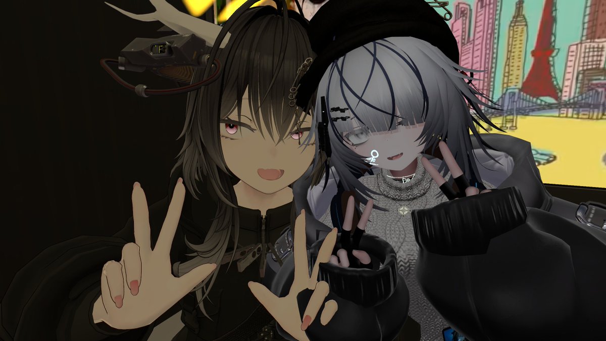 ✌️✌️
#VRC #VRChat