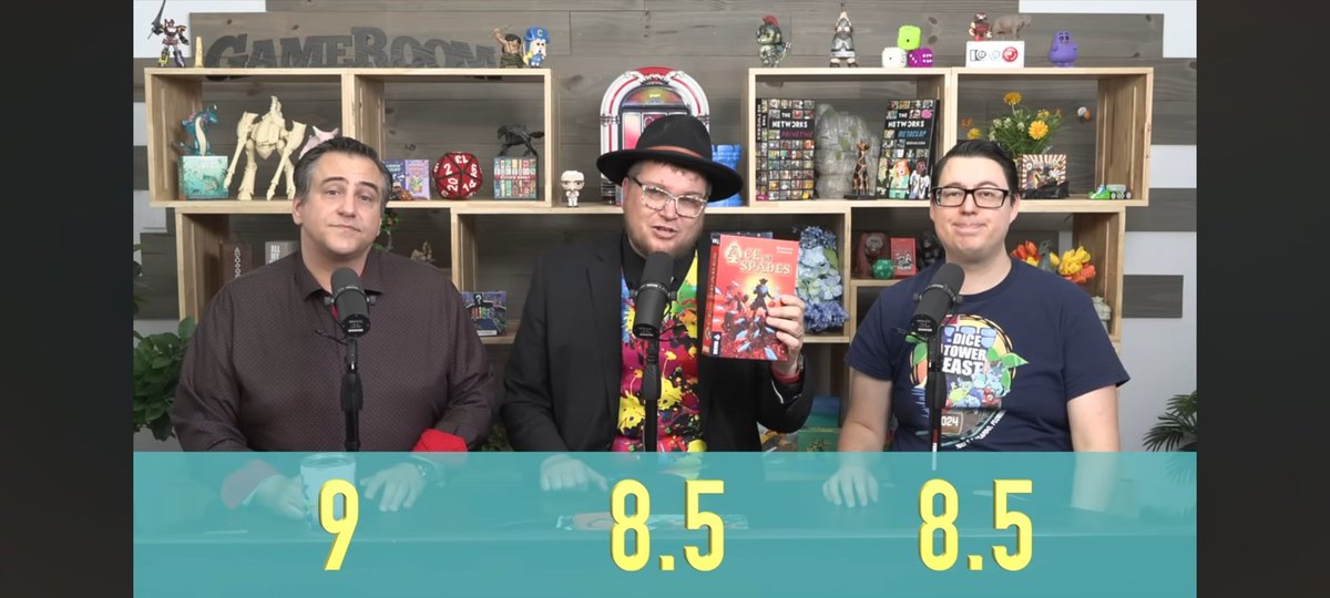 BenjaAmorin's tweet photo. The Dice Tower ha vuelto a darle su Seal Of Excellence a la edición revisada de Ace Of Spades 🤩

Lo que les honra es que, pudiendo haber resubido el vídeo anterior, han vuelto a enfrentarse al juego y han repetido la reseña desde cero 🙌

https://t.co/uCDl5D0atc https://t.co/cUwlxZadbW
