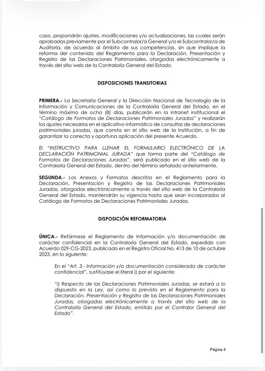 🚨 Consultar bienes de funcionarios ya NO será tan fácil.
👉🏻 La <a href="/ContraloriaECU/">Contraloría Ecuador</a> ahora exige cédula, fecha de expedición, correo y aceptar un aviso de privacidad para revisar declaraciones patrimoniales públicas.
👉🏻 Un nuevo candado que enciende el debate sobre transparencia y