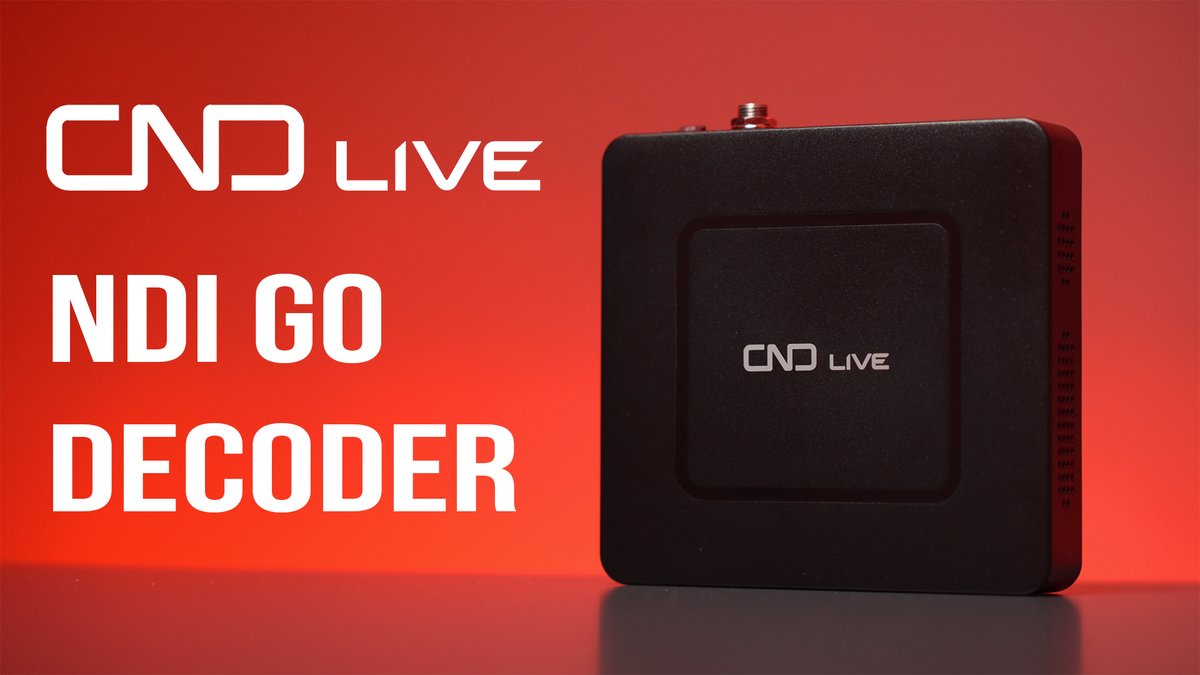 yetilmezer's tweet photo. CNDLive NDI Go Decoder İnceleme https://t.co/zrGlBNXQHp @CNDLive https://t.co/DctbgS7oQ3