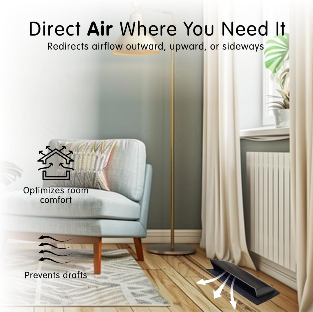 primadecorative's tweet image. 💨 Stop Losing Airflow Under Furniture!

Upgrade to our Metal Floor Vent Air Deflector—designed to redirect air into your room, not under beds, sofas, or curtains.

📞 905-908-2550
🌐primadecorativehardware.com/products/floor…

#HomeComfort #HVAC #SmartHome #HomeUpgrade  #deflector #moderndeflector