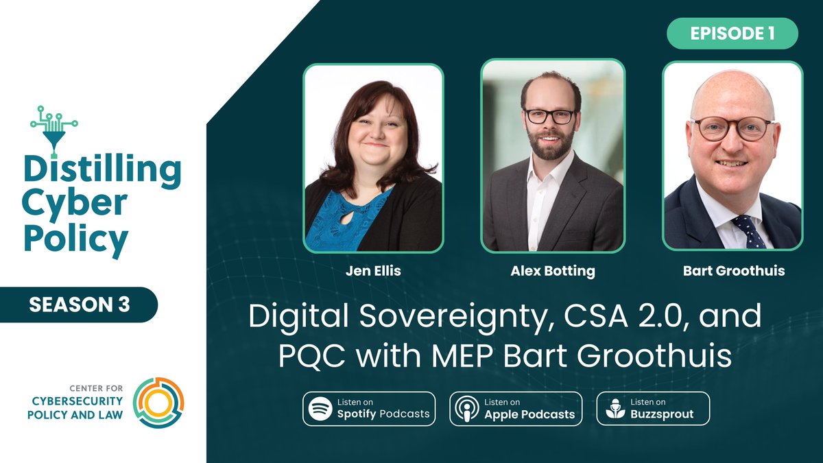 Center for Cybersecurity Policy and Law tweet media