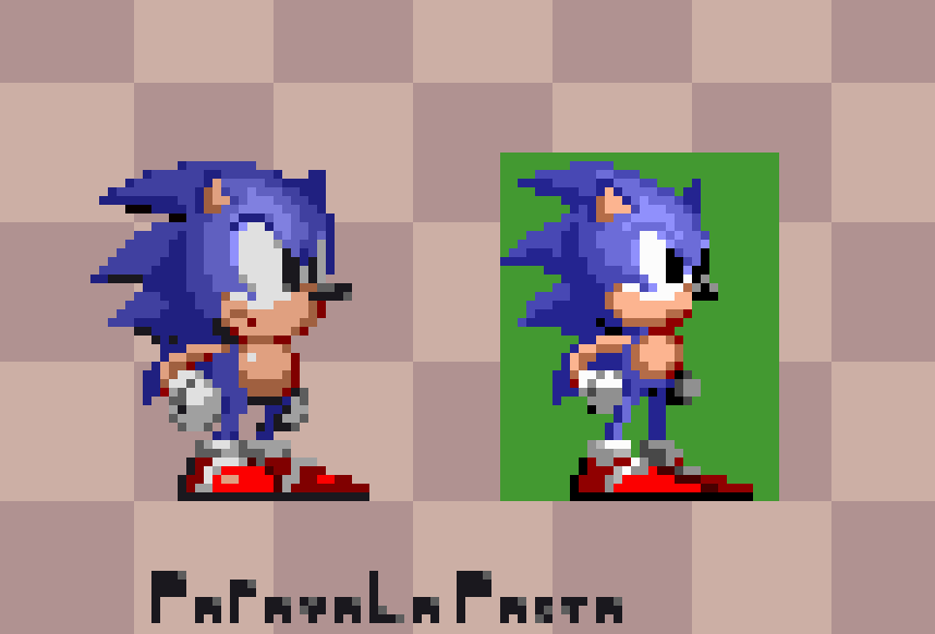 PapayaLaPasta's tweet image. sonikku resprite
#pixelart #ドット絵 #SonicTheHedeghog