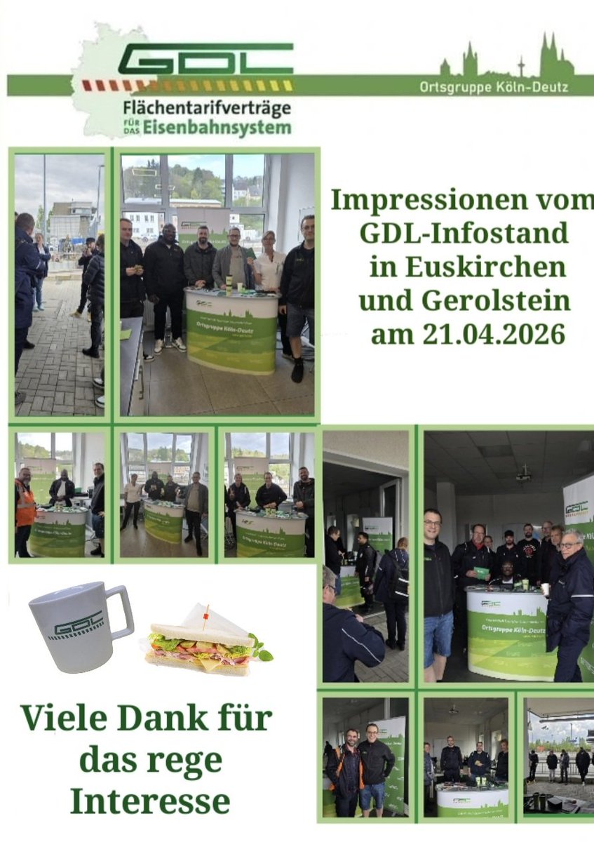 GDL Köln Deutz tweet media