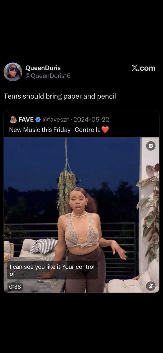 Lmao 
Another Yoruba hating ibo feminist 
Feminist In her bio but she is steadily denigrating Yoruba women and dragging Tems to praise fave!
Remember when we told Yoruba women that Nigerian feminism is strictly ibo feminism?
Ibo feminist will never see you as equal!