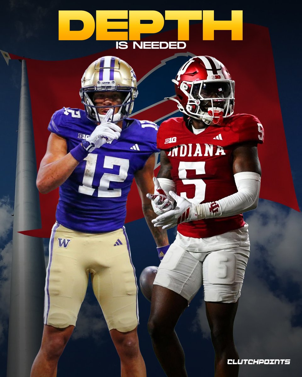 Holding picks No. 26, 91, 126, 165, 168, 182, and 220, the strategy feels obvious: trade down and stack picks 🔁

The plan is clear: move back, add volume, and attack linebacker, corner, and receiver ✅