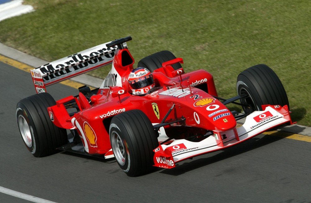 2020Jjba's tweet photo. @blog_formula1 If I could choose it would be the following:
-Ferrari F2002
-Ferrari F2000
-Stewart SF3 https://t.co/9GHs1e59Id
