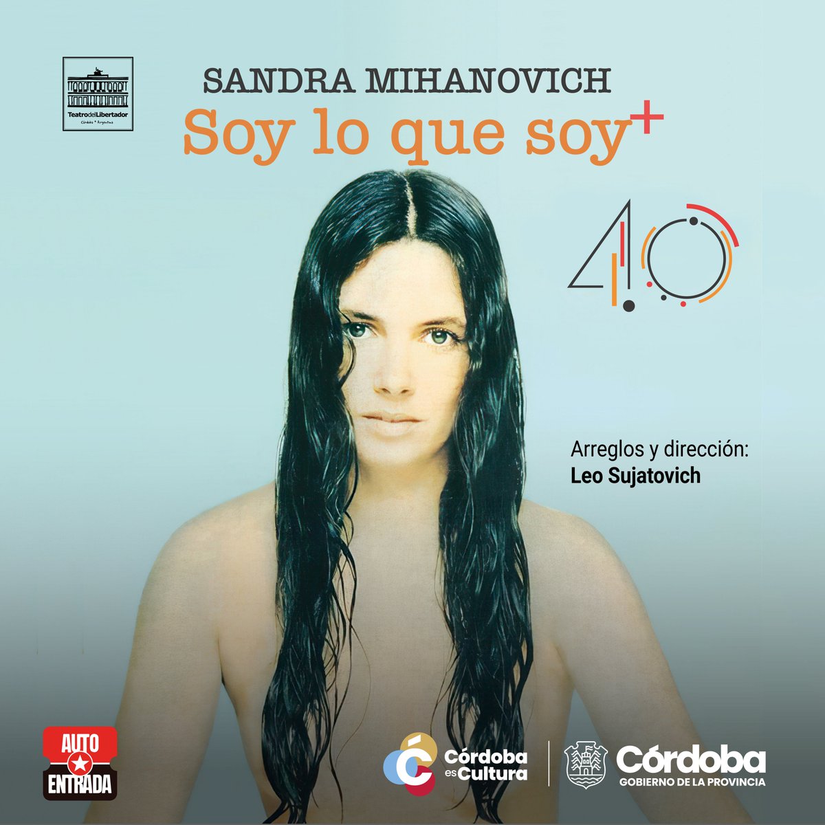 EXPRESIONMED's tweet photo. SANDRA EN CÓRDOBA ... Sábado 2 de Mayo... Teatro del Libertador General San Martín https://t.co/73JmOqYB2r