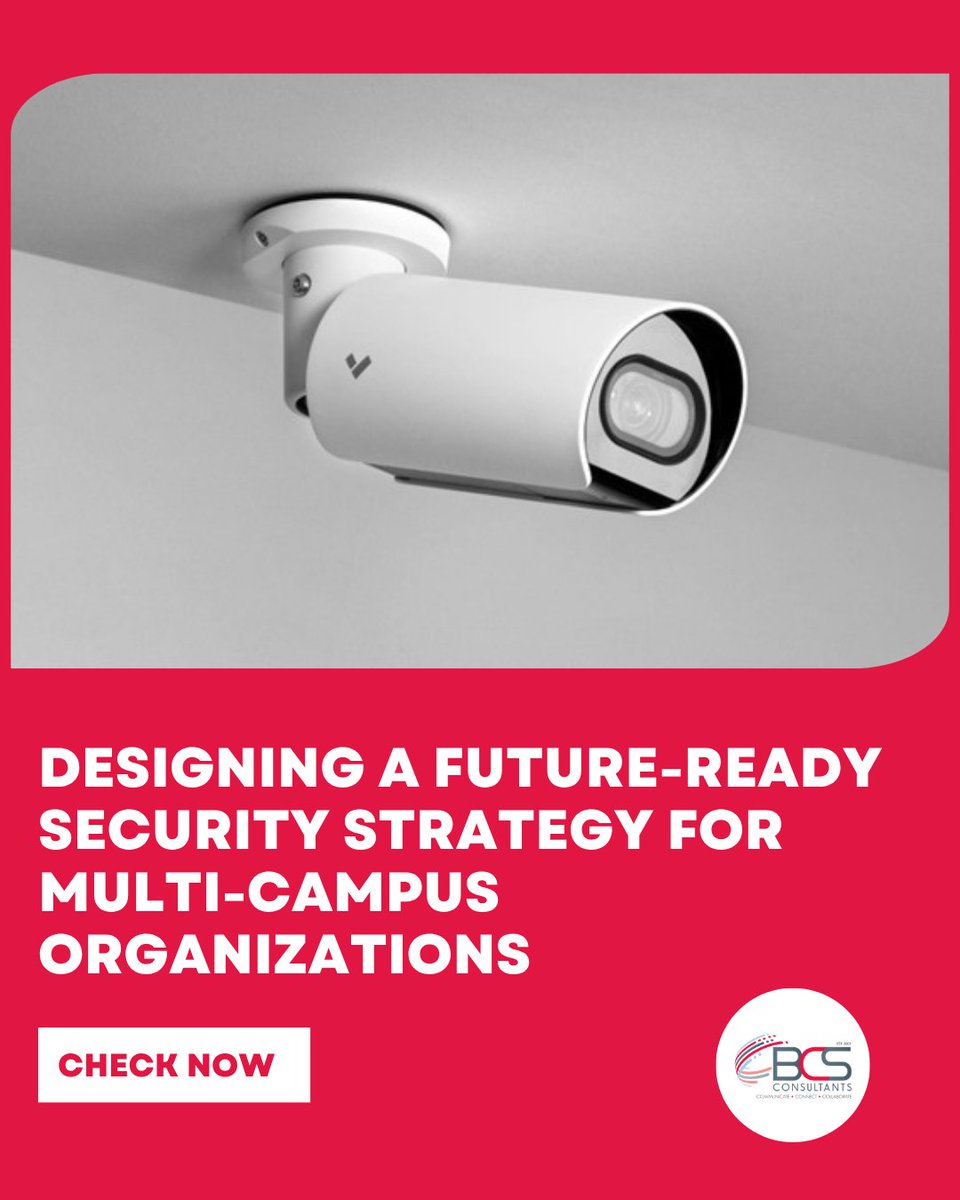 BCSconsultants's tweet image. Discover how to design a security framework built to grow with your organization.
Learn more in our latest blog: bcsconsultants.com/blog/designing…  

#PhysicalSecurity #MultiCampusSecurity #AccessControl #VideoSurveillance #SecurityStrategy