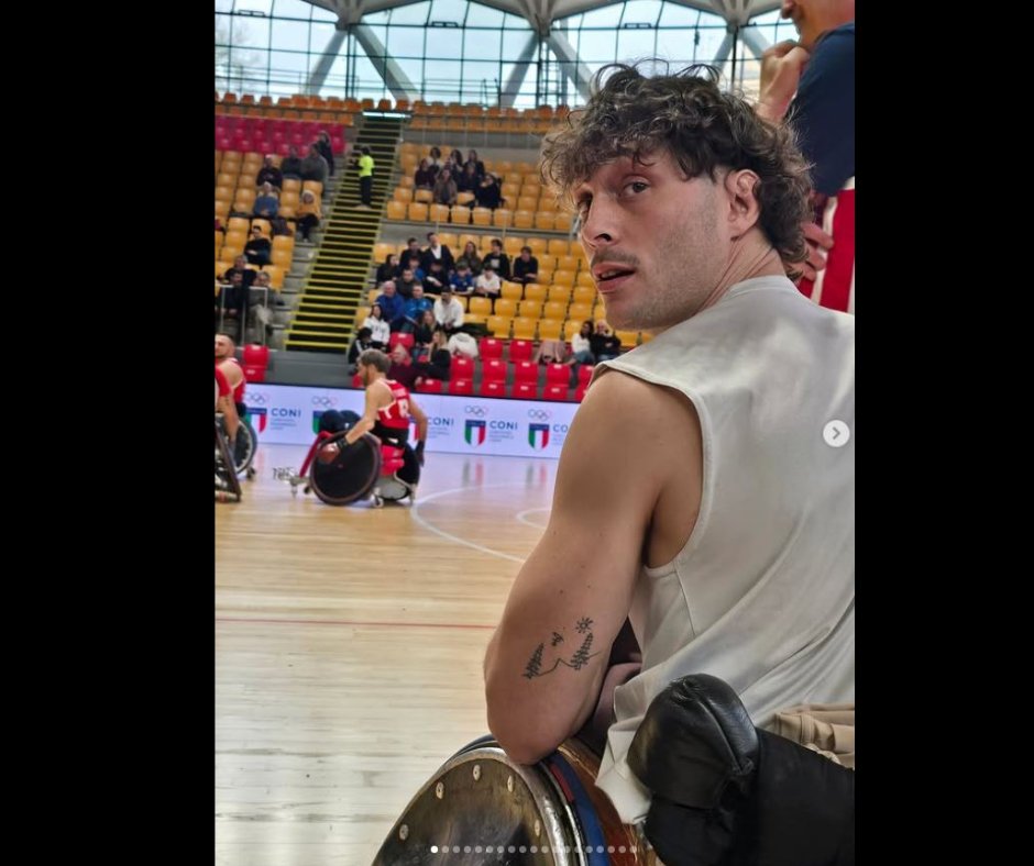 Federico Maesano, a paraplegic and former rugby player from Italy who now plays wheelchair rugby after his injury.

instagram.com/never_healthy/

#rugby #wheelchairrugby #paraplegic #spinalcordinjury