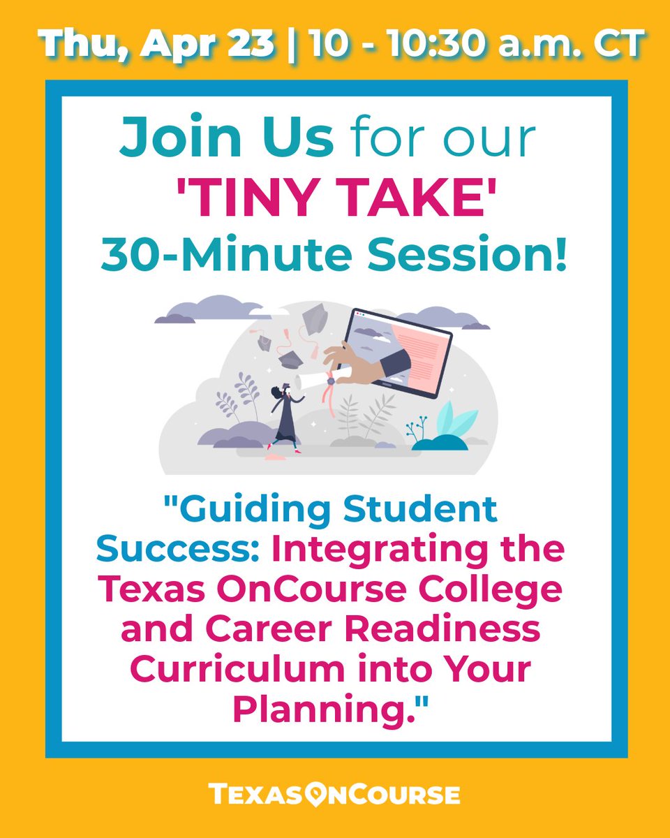 Texas OnCourse tweet media