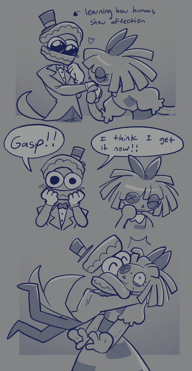 Spiced_Lotus_'s tweet image. #bowtie he said gasp out loud #tadc #ragatha #caine