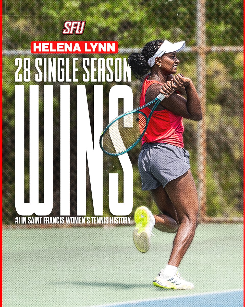 Saint Francis Tennis tweet media