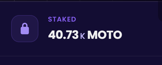 MotoChadBTC's tweet photo. It ain't much, but it's a start 

100% of staking rewards will buy and burn MCHAD

We ride with @Motoswap https://t.co/YkvWqQEgSC