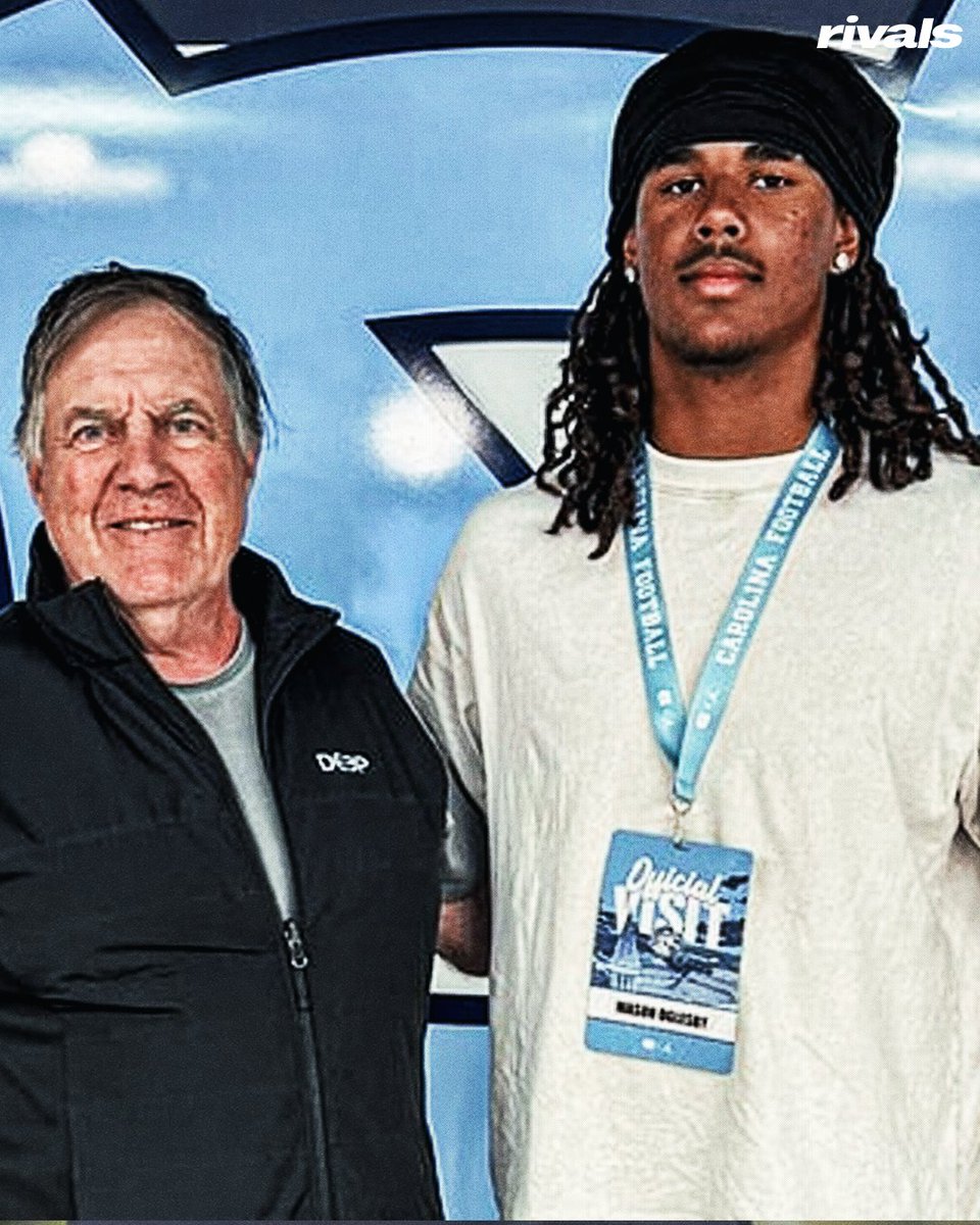 Rivals's tweet photo. North Carolina has made a big move for 4-star TE Mason Oglesby following his recent OV, @SWiltfong_ reports 🐏

"They are 100 percent without a doubt a top school."

Read: https://t.co/c7Y8NRjHHL https://t.co/4TXmaurZBZ
