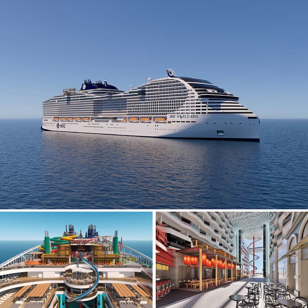 ThaliaLewisDV's tweet image. Set sail on the new MSC World Asia starting in winter 2026! From sculptural installations and art-filled promenades to immersive entertainment and diverse dining, there's something for every traveler. Reach out today!

#DM_Group #Getaways #Vacations #travel #CorporateRetreats