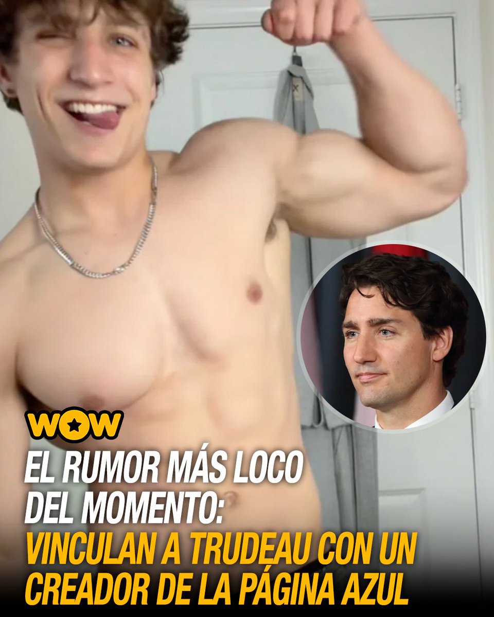wowasinomas's tweet image. 👀 ¿Coincidencia o algo más? Comparan a Trudeau con un creador adulto y se vuelve viral

La nota: instagram.com/p/DXZrsV8Frxm/ 

#WOW #Viral #TrendingNow #ChismeViral #SeVolvioViral